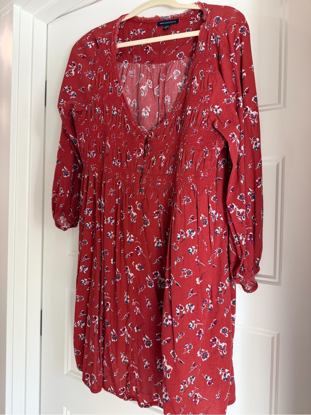 American Eagle Outfitters Floral Mini Dress XL
